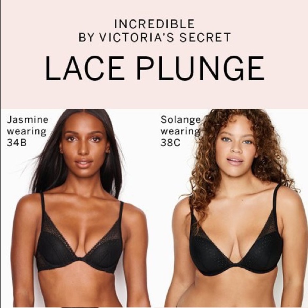 Victoria’s Secret Incredible Lace Plunge Bra